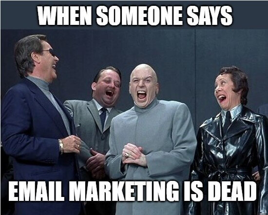 email marketing is dead