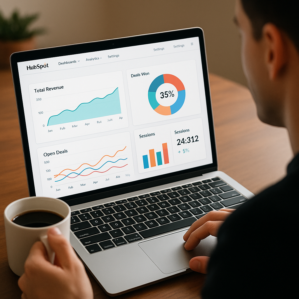 A clean, modern dashboard interface displaying col